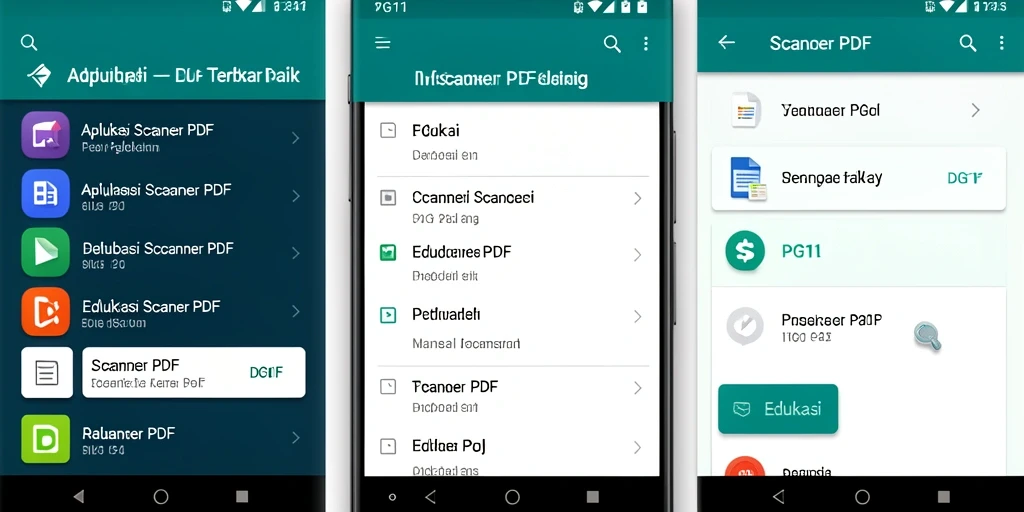 Tampilan antarmuka PG11 yang user-friendly untuk pemindaian dokumen.