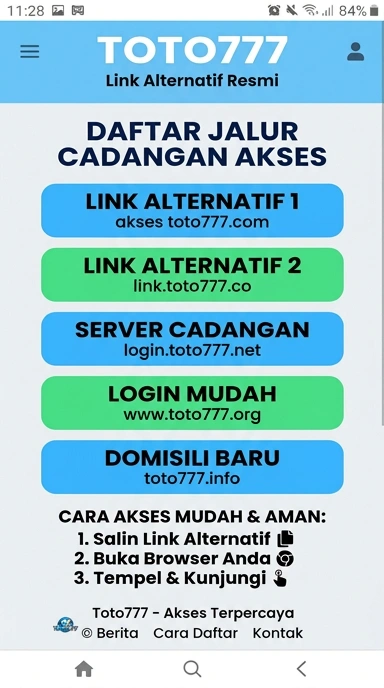 Temukan Link Alternatif untuk toto777 dengan Mudah