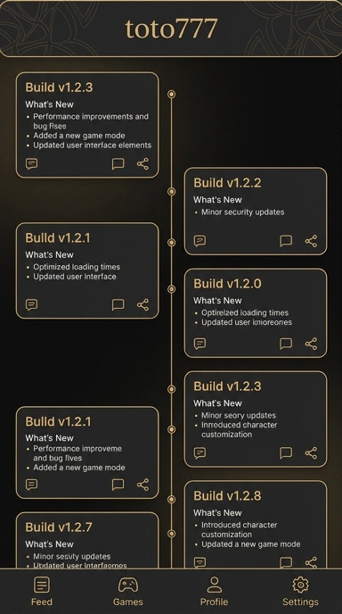 Riwayat Versi Toto777 untuk Android